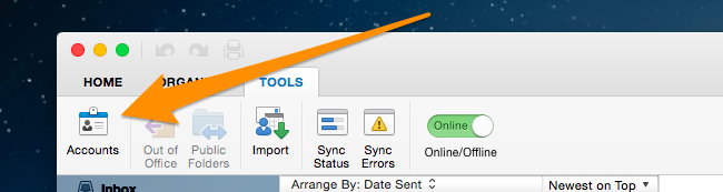 gmail with outlook for mac